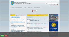 Desktop Screenshot of koper.si